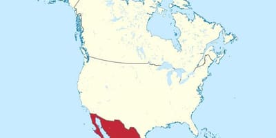 Meksikos ir amerikos žemėlapis